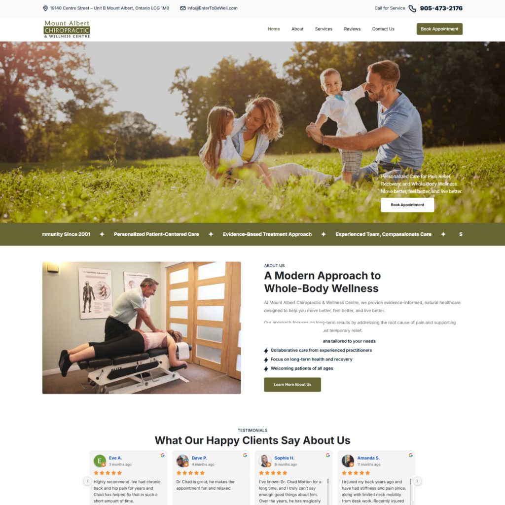 MountAlbert Chiropractic & Wellness Center